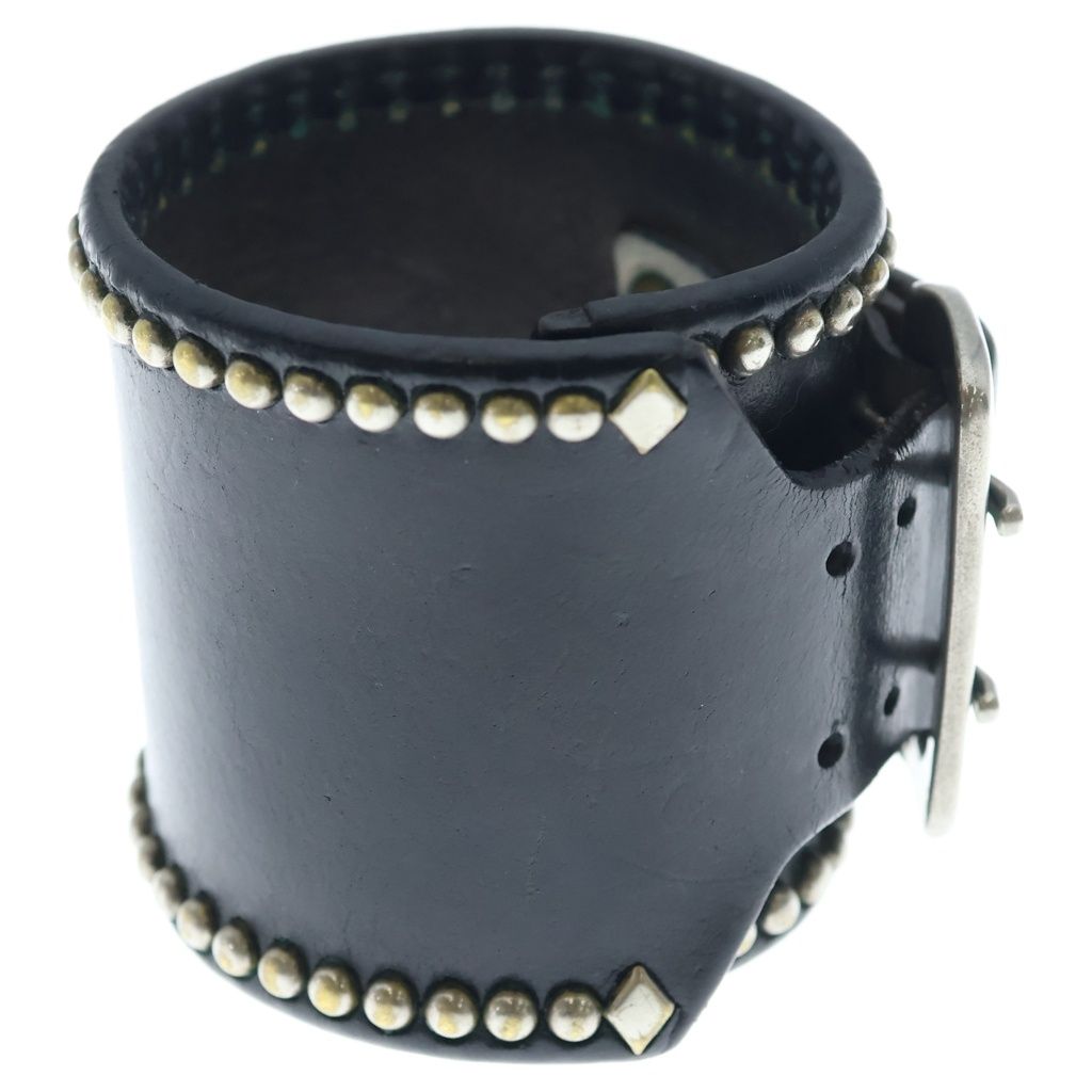 WOLF'S HEAD (ウルフズヘッド) 70mm Studs Leather Bracelet スタッズ WOLF'S HEAD (ウルフズヘッド) 70mm Studs Leather Bracelet スタッズ