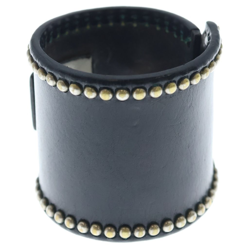 WOLF'S HEAD (ウルフズヘッド) 70mm Studs Leather Bracelet スタッズ