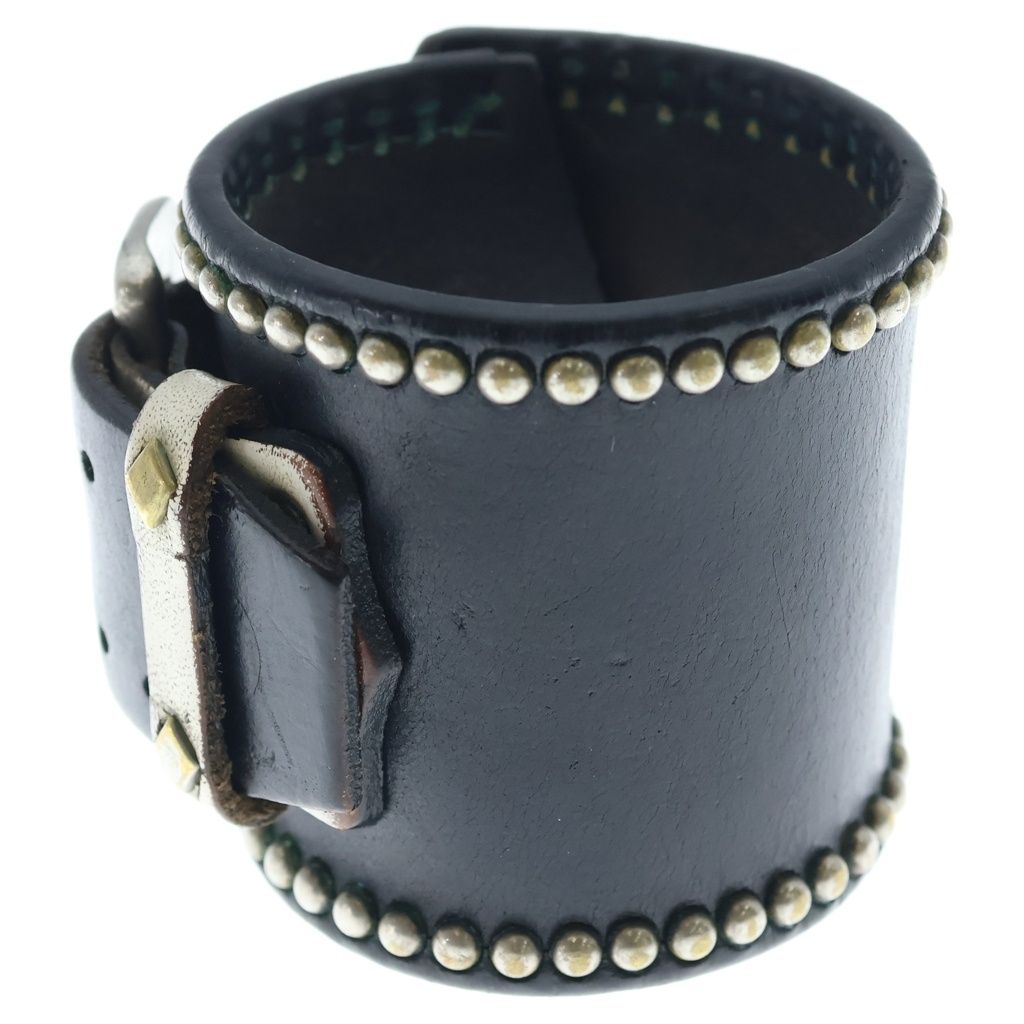 WOLF'S HEAD (ウルフズヘッド) 70mm Studs Leather Bracelet スタッズ WOLF'S HEAD (ウルフズヘッド) 70mm Studs Leather Bracelet スタッズ
