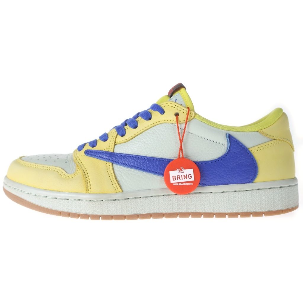 NIKE (ナイキ) ×Travis Scott WMNS Air Jordan 1 Retro Low OG Canary トラヴィススコット ウィメンズ エアジョーダン1 レトロ OG ローカットスニーカー US10/27cm DZ4137-700 30,706円