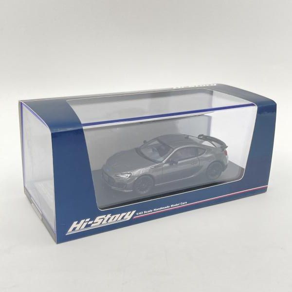【中古】インターアライド 1/43 SUBARU BRZ STI Sport (2019) マグネタイトグレー・メタリック/ハイストーリー[6]
