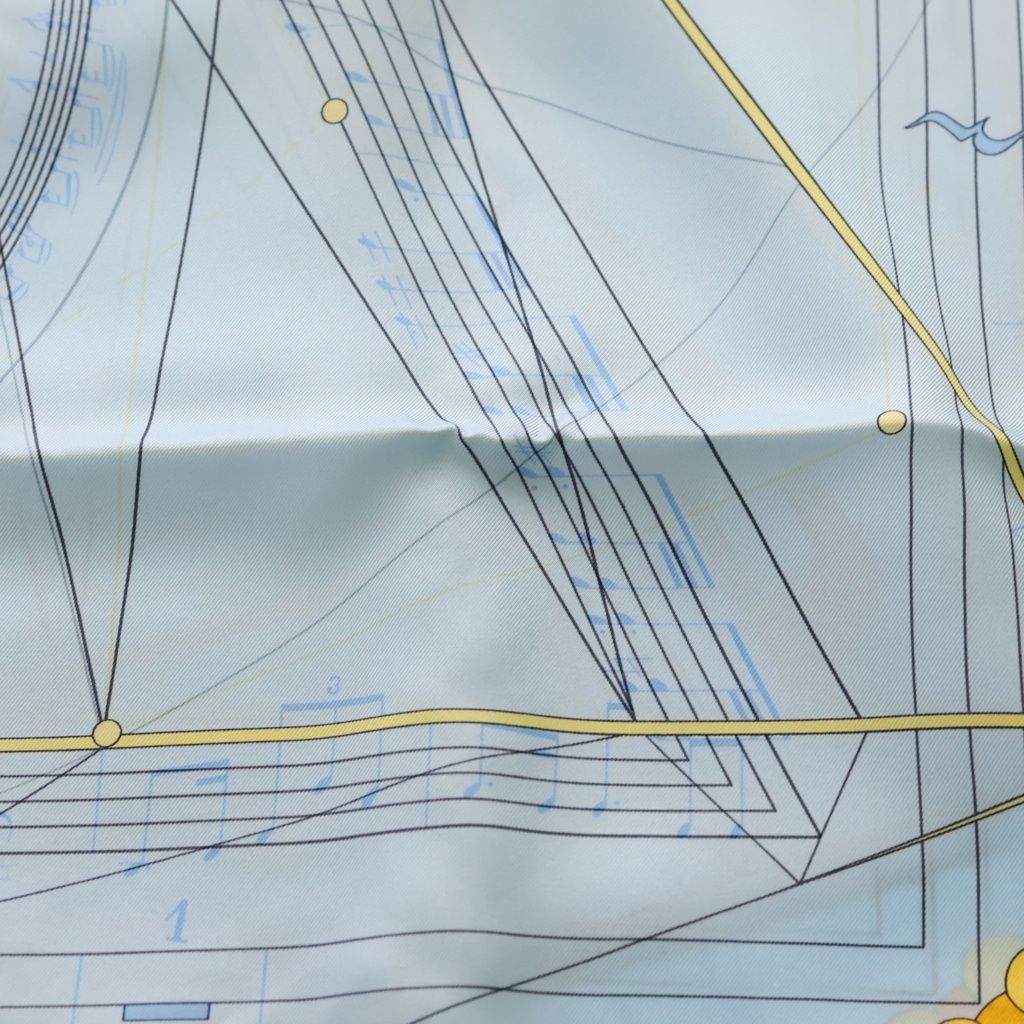 HERMES (エルメス) カレ90 LA MUSIQUE DES SPHERES 球体が奏でる音楽