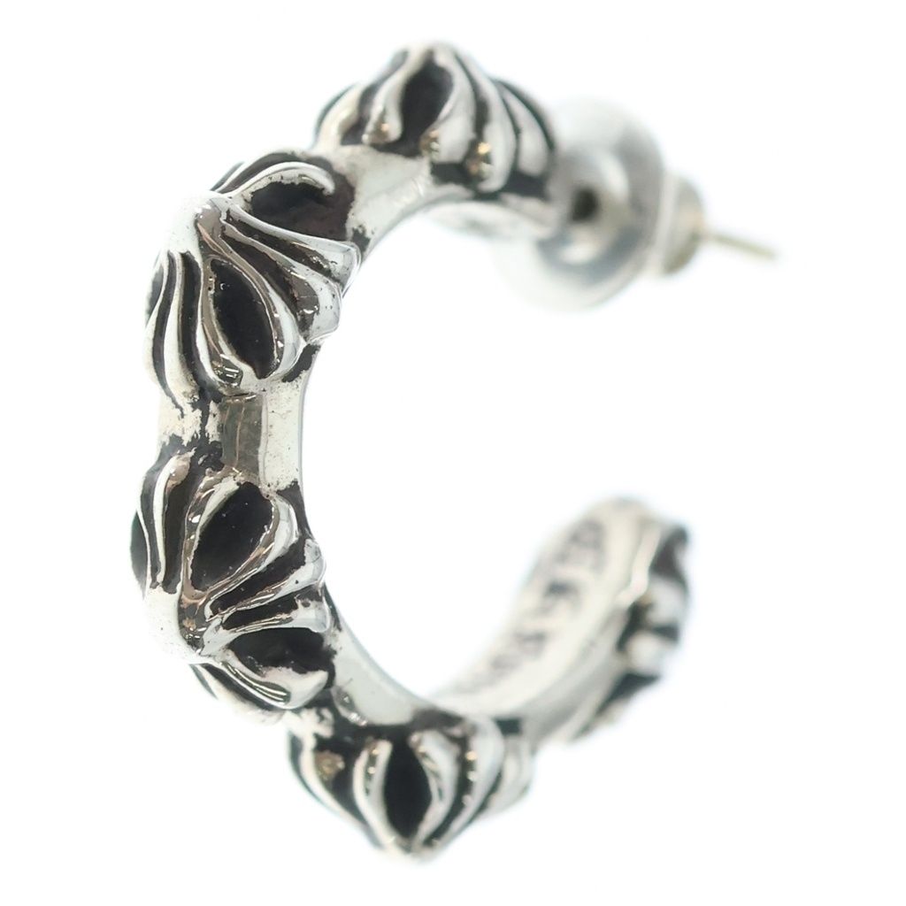 CHROME HEARTS (クロムハーツ) HOOP CROSS クロスバンド フープピアス シルバー BCA100 86,515円
