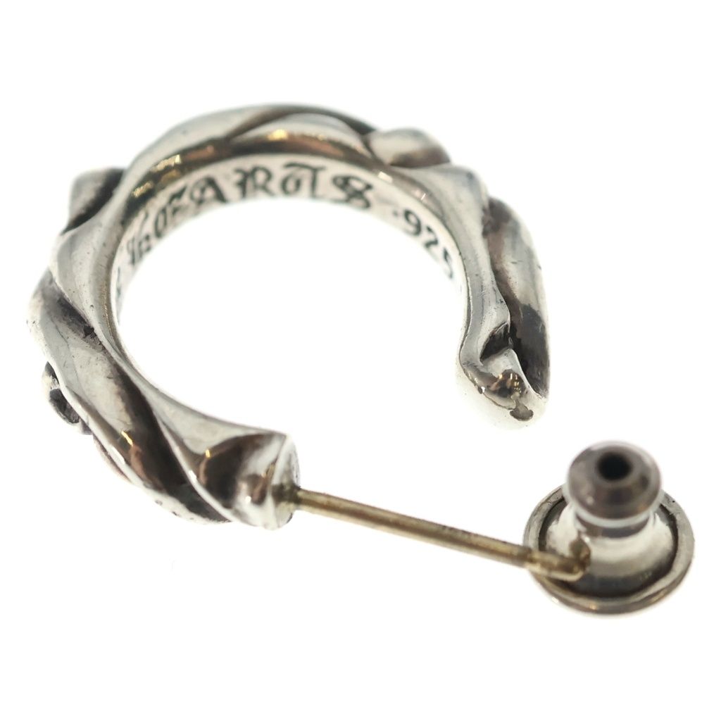 CHROME HEARTS (クロムハーツ) HOOP SCROOL スクロール フープピアス