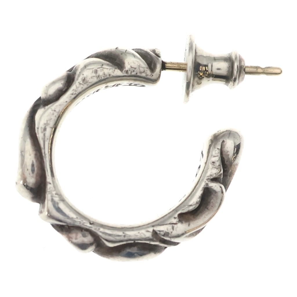 CHROME HEARTS (クロムハーツ) HOOP SCROOL スクロール フープピアス