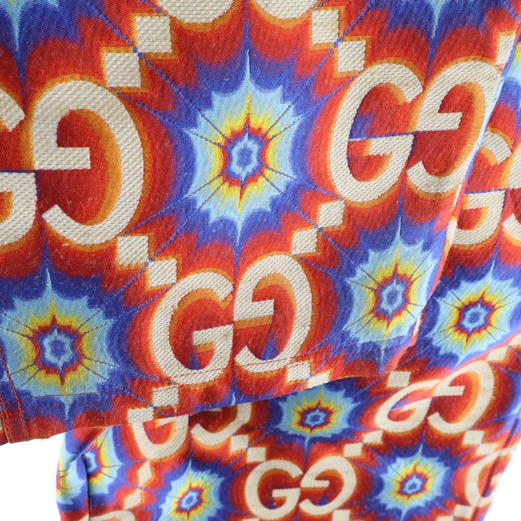GUCCI (グッチ) GG KALEIDOSCOPE JUMPSUIT 676145 XDBUG GG総柄
