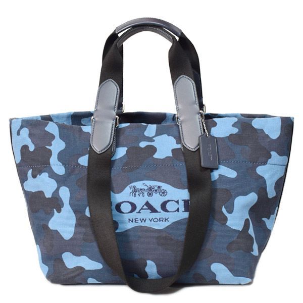 コーチ メンズ バッグ COACH キャンバス レザー カモフラ 迷彩柄
