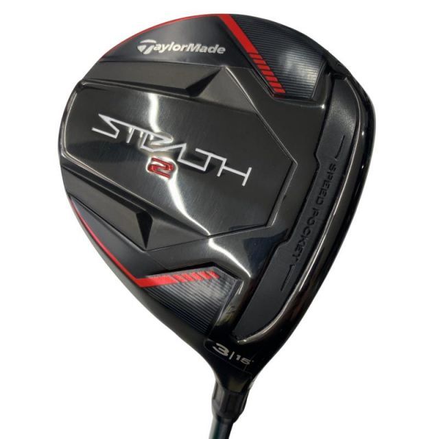 【中古】 テーラーメイド STEALTH2 3W フェアウェイウッド FW SPEEDER NX GREEN 60 (フレックスS) メンズ 男性用 右利き 右用 Cランク ゴルフクラブ