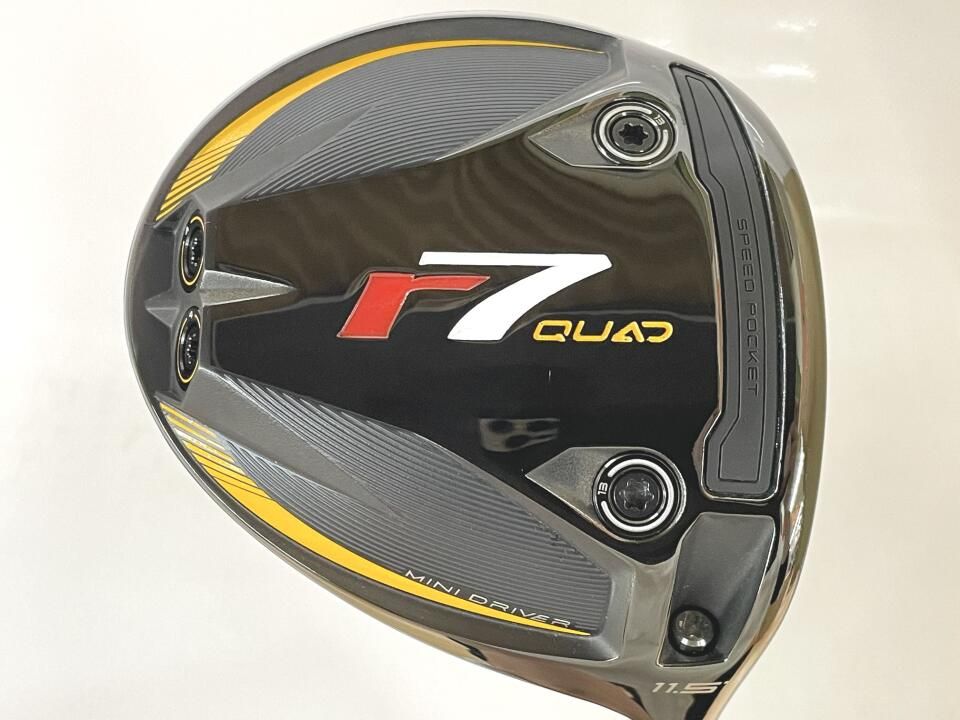 テーラーメイド　r7 QUAD MINI DRIVER US　11.5度　Fujikura SPEEDER MD　Sフレックス　ドライバー　中古　ゴルフドゥ！岡山青江店【最短即日発送】