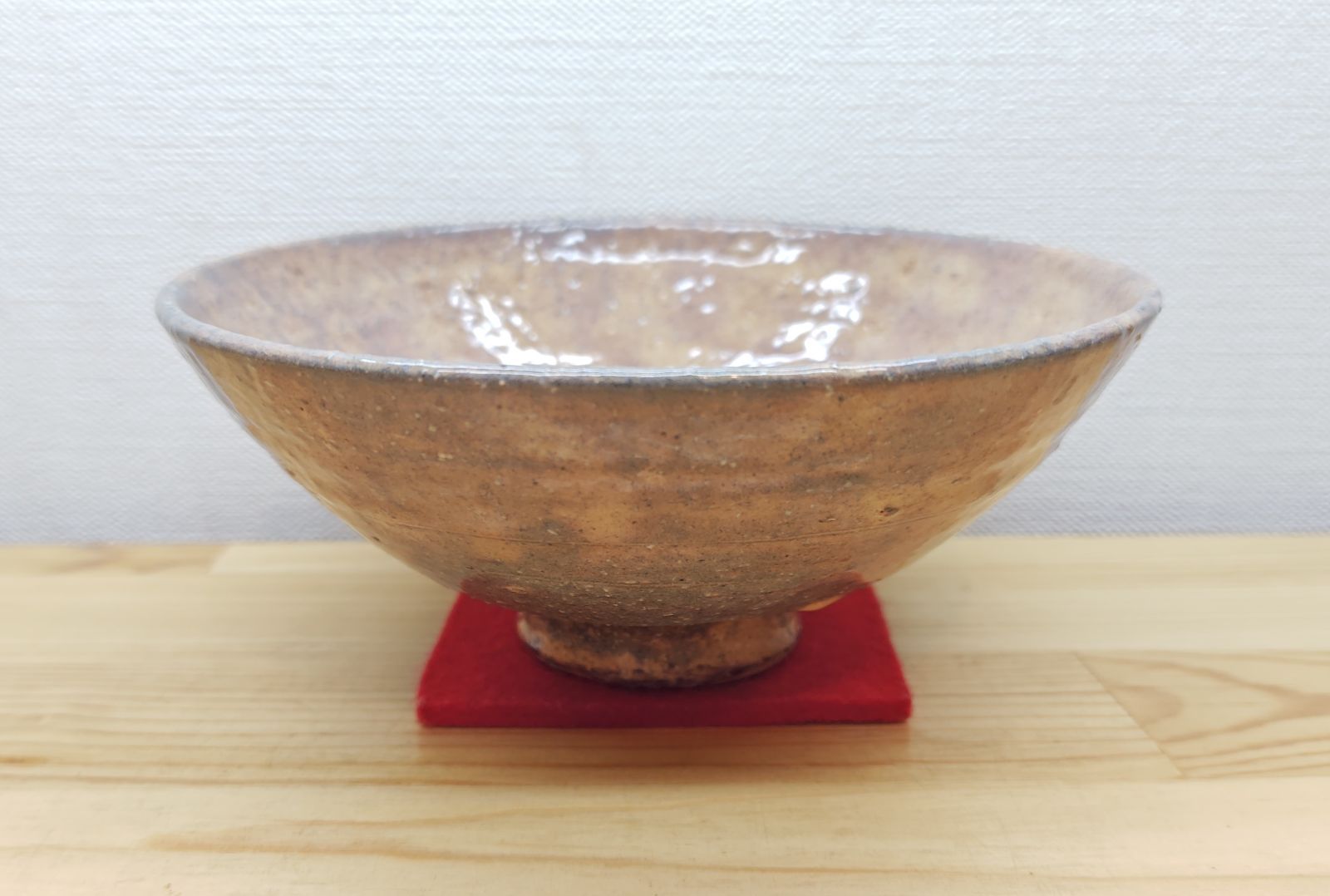 逢絢亭・中古品】茶道具 茶碗 平茶碗 萩焼 大野瑞峰 共箱入り - メルカリ