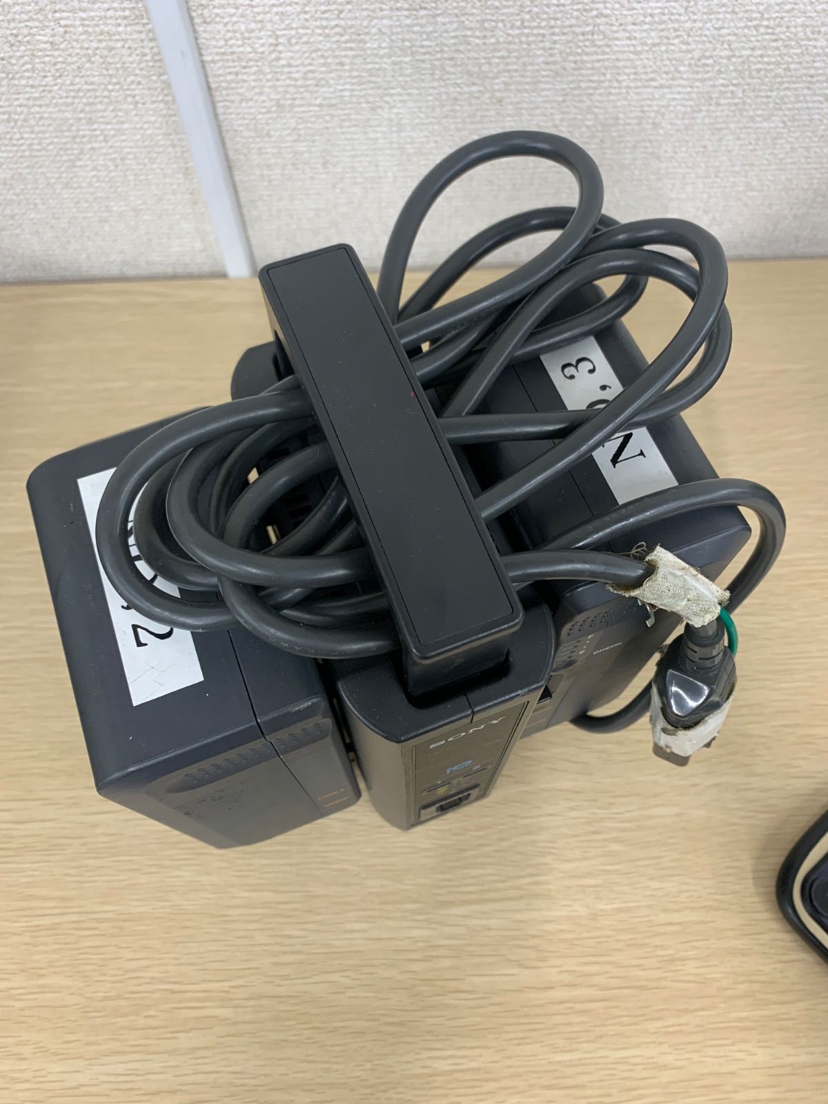通電動作未確認】【SONY BC-L50】バッテリーチャージャー&BP-L90A 2個
