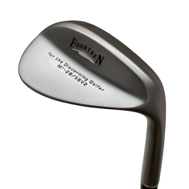 中古】 フォーティーン MT-28 V2(メッキ仕上げ) 56° ウェッジ WG NS