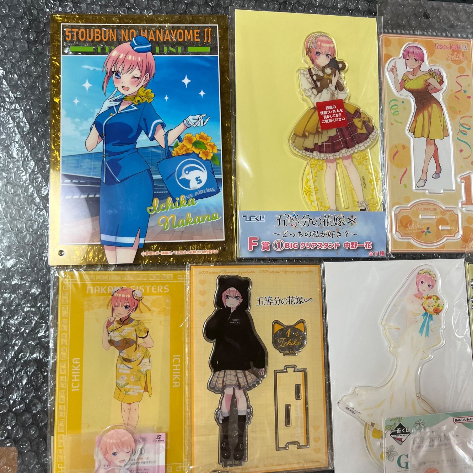 中野一花 五等分の花嫁 アクリルスタンド まとめ売り 141 - メルカリ