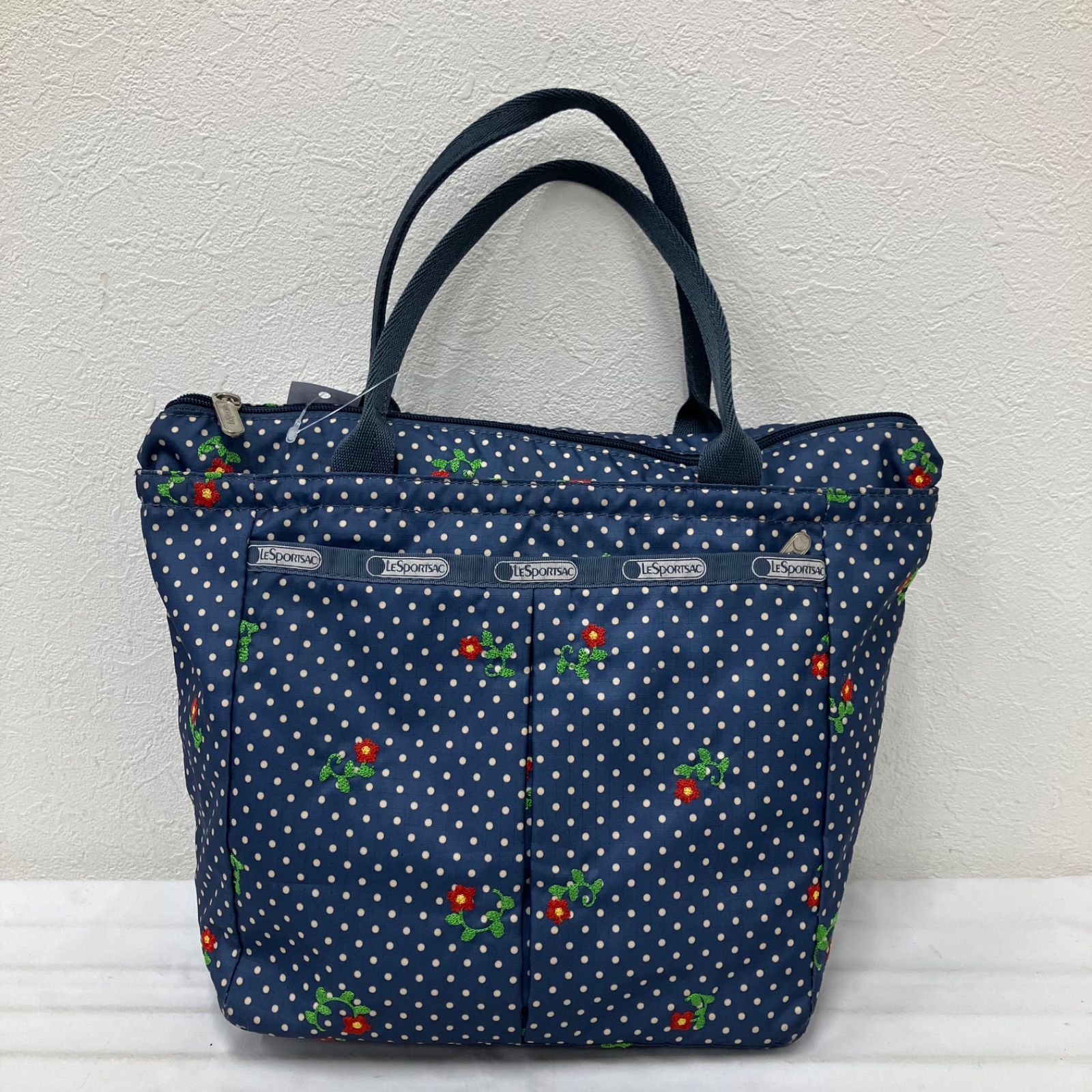 3227 LeSportsac レスポートサック トートバッグ ハンドバッグ ドット