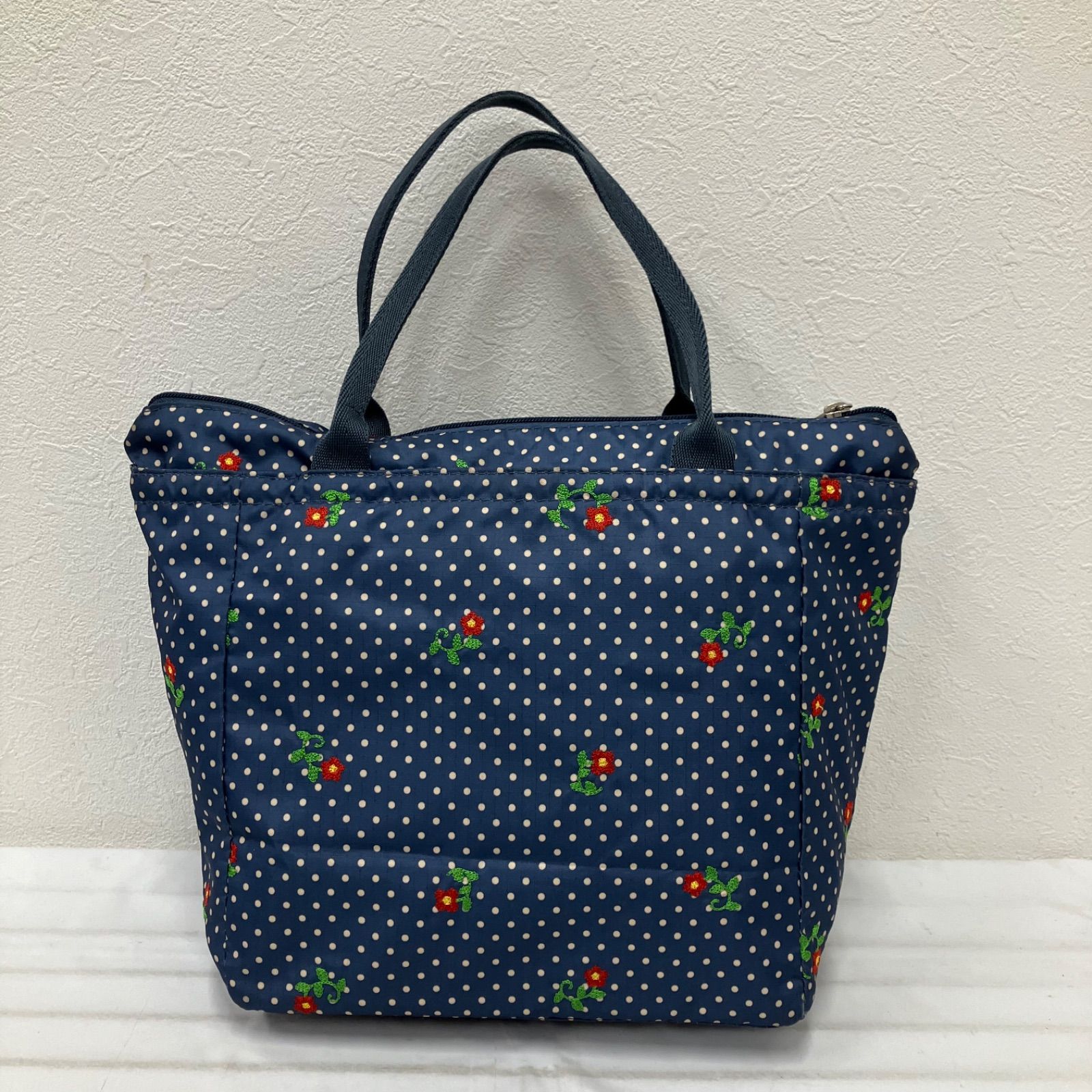 3227 LeSportsac レスポートサック トートバッグ ハンドバッグ ドット