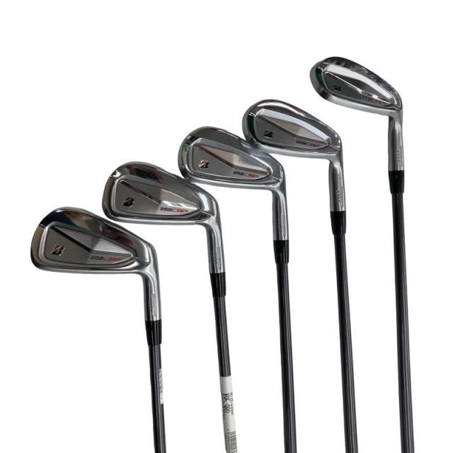 【中古】 ブリヂストン BRIDGESTONE 258CBP 6S アイアンセット IR 純正特注シャフト (フレックスS) メンズ 男性用 右利き 右用 Bランク ゴルフクラブ