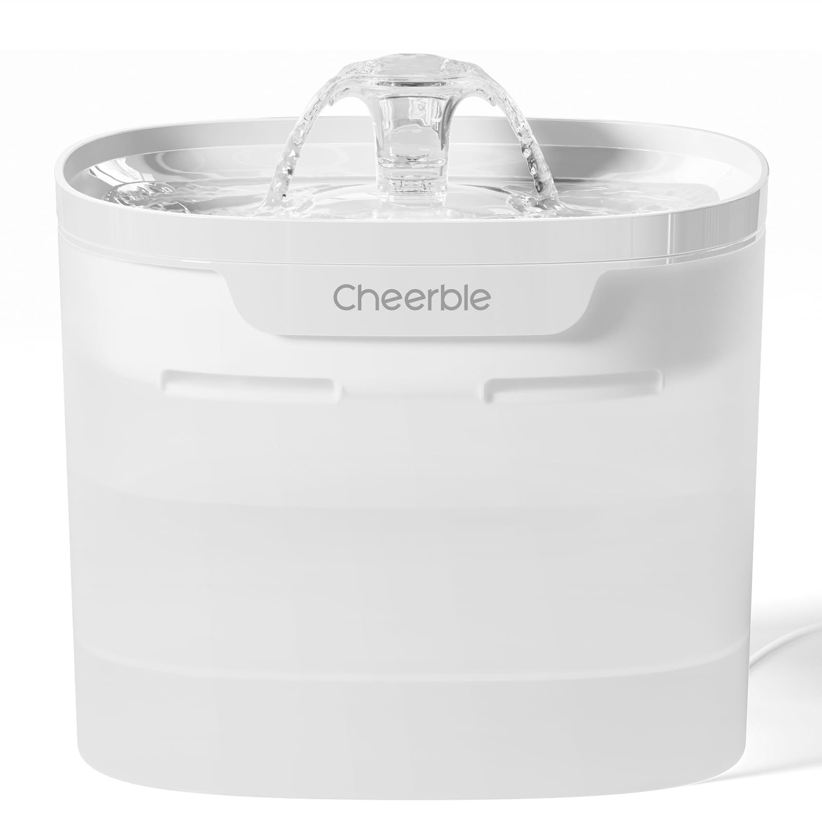 Cheerble 猫水飲み器 猫自動給水器 ポンプレス磁力給水 漏電なし 食洗機対応 楽々洗浄 常時稼働モード 大容量2L 静音 活性炭フィルター付きe d0370f03