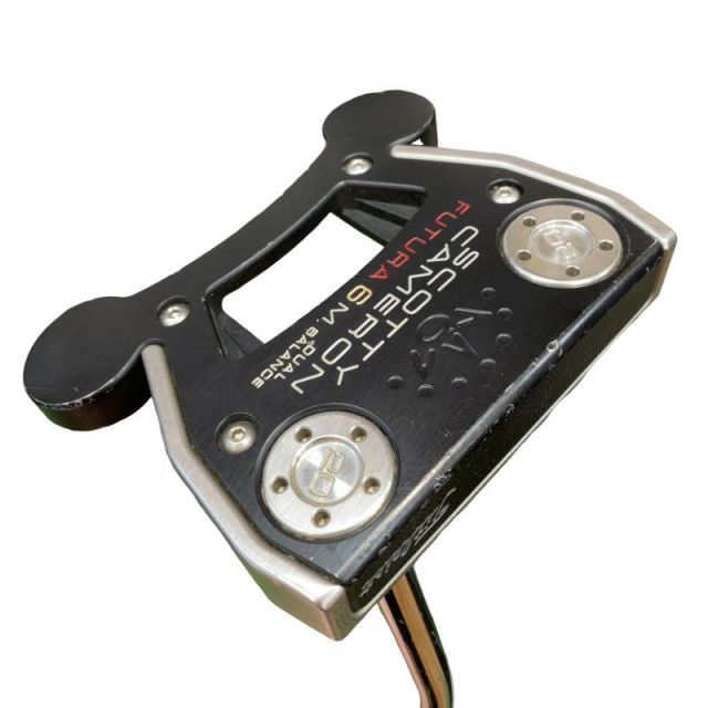 【中古】 タイトリスト SCOTTY CAMERON FUTURA 6M(2017) DUAL BALANCE 37インチ パター PT スチール (フレックスその他) メンズ 男性用 右利き 右用 Cランク ゴルフクラブ