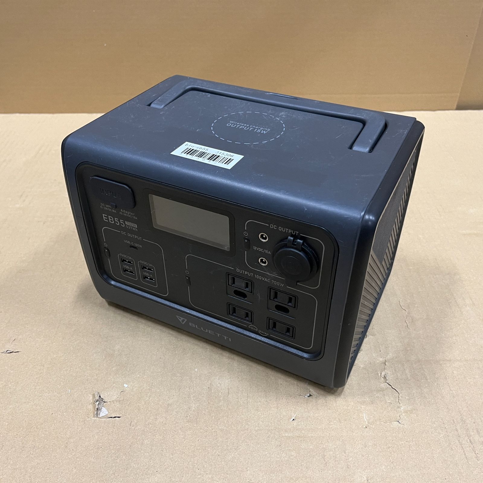 ジャンク☆BLUETTI ポータブル電源 EB55 通電OK - メルカリ