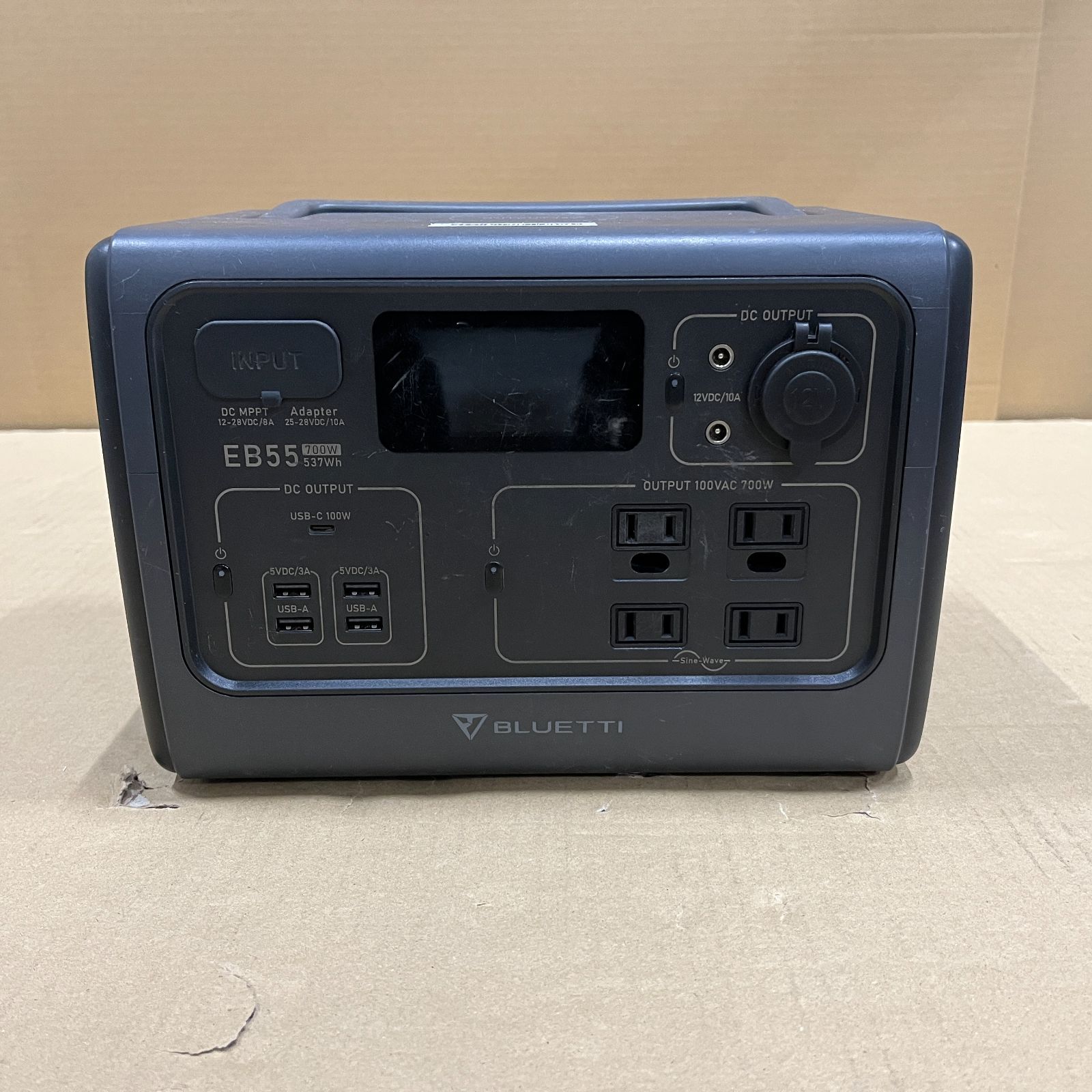 ジャンク☆BLUETTI ポータブル電源 EB55 通電OK - メルカリ