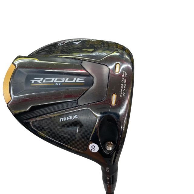 【中古】 キャロウェイ ROGUE ST MAX 9° ドライバー DR 純正特注シャフト (フレックスS) メンズ 男性用 右利き 右用 Cランク ゴルフクラブ