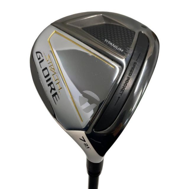 【中古】 テーラーメイド STEALTH GLOIRE 7W フェアウェイウッド FW SPEEDER NX for TM(FW) (フレックスS) メンズ 男性用 右利き 右用 Bランク ゴルフクラブ
