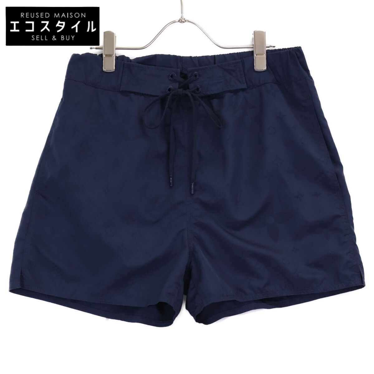 LOUIS VUITTON　ルイヴィトン　【国内正規】RM202Q OSJ HHW55W 3Dポケット モノグラムボード ショートパンツ　M