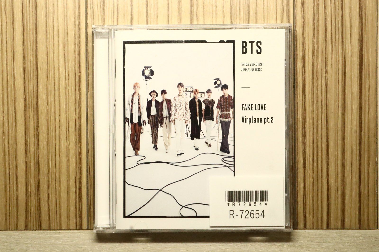 国内盤CD☆防弾少年団/BTS□ FAKE LOVE/Airplane pt.2(初回限定盤C