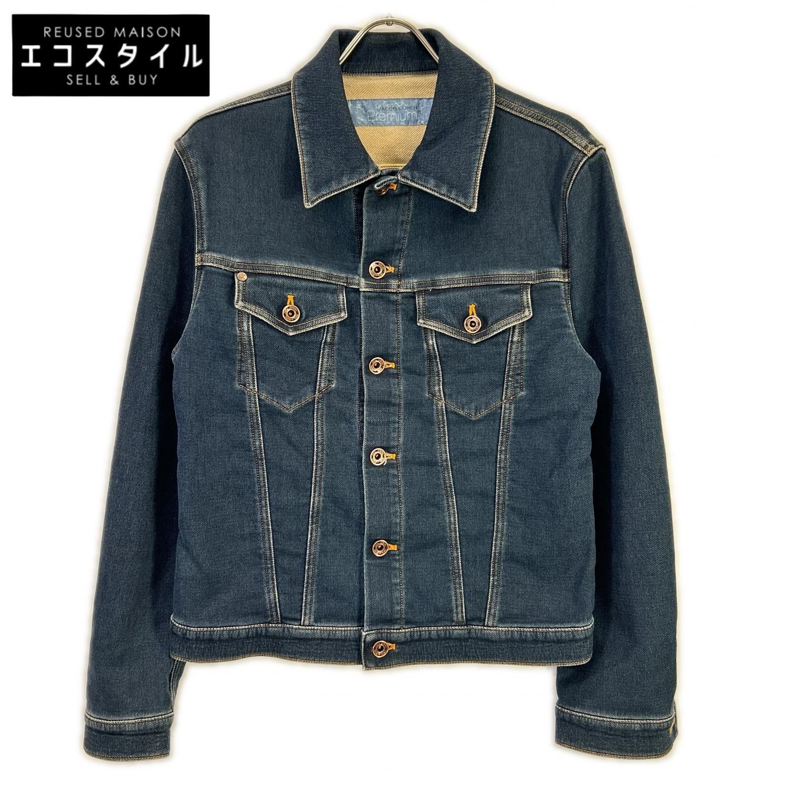JACOB COHEN　ヤコブコーエン　インディゴ ストレッチ ジャケット