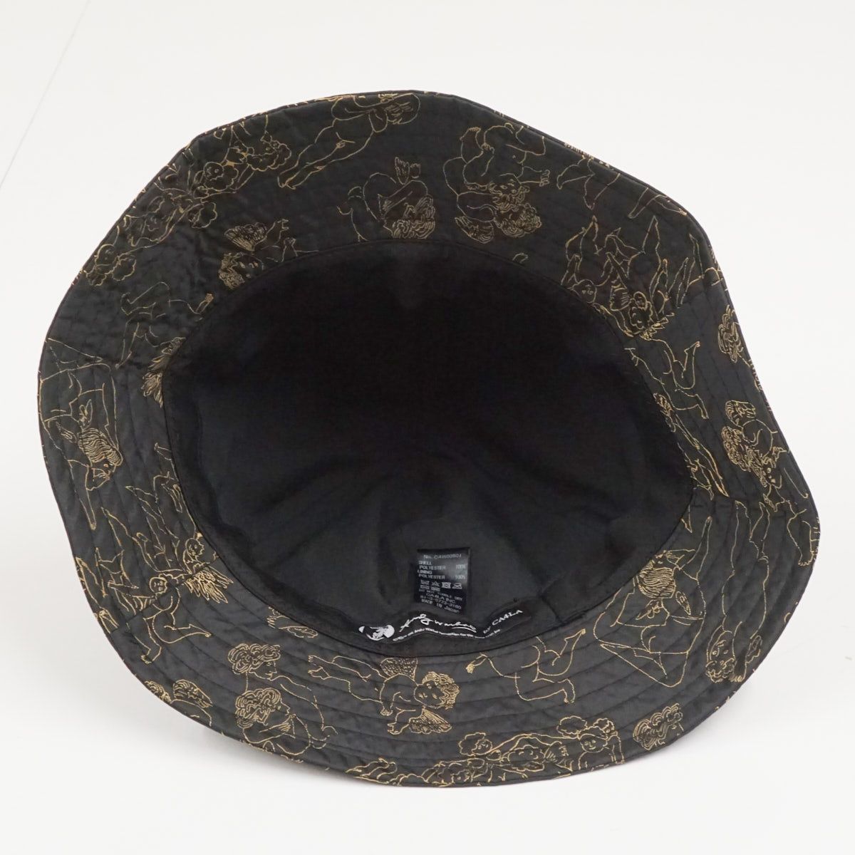 Andy Warhol by CA4LA バケットハット USED美品 CHERBS PATTERN HAT