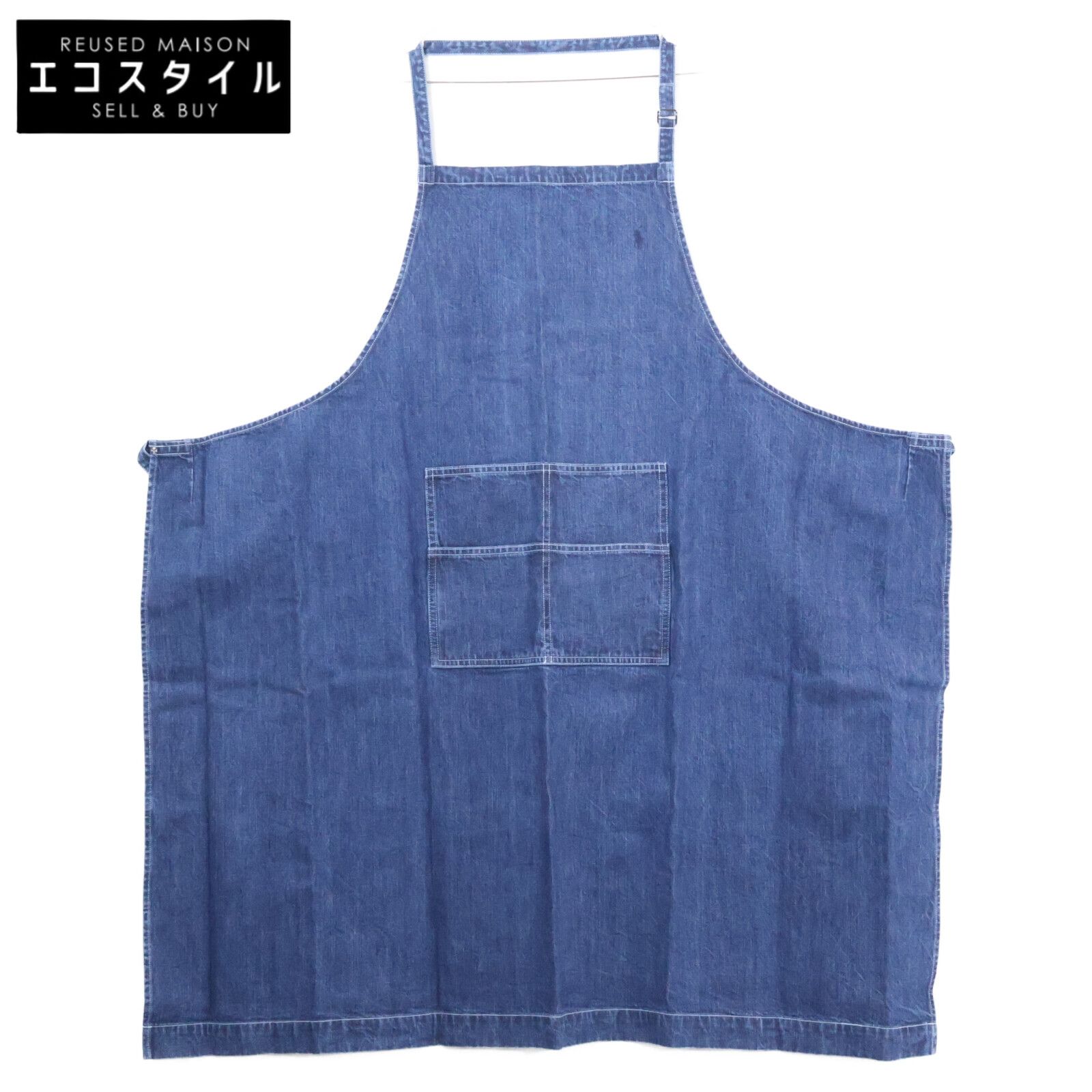 Ralph Lauren　ラルフローレン　【美品】RALPH LAUREN HOME ラルフローレンホーム 5177-251180-24 デニム エプロン キッチンウェア