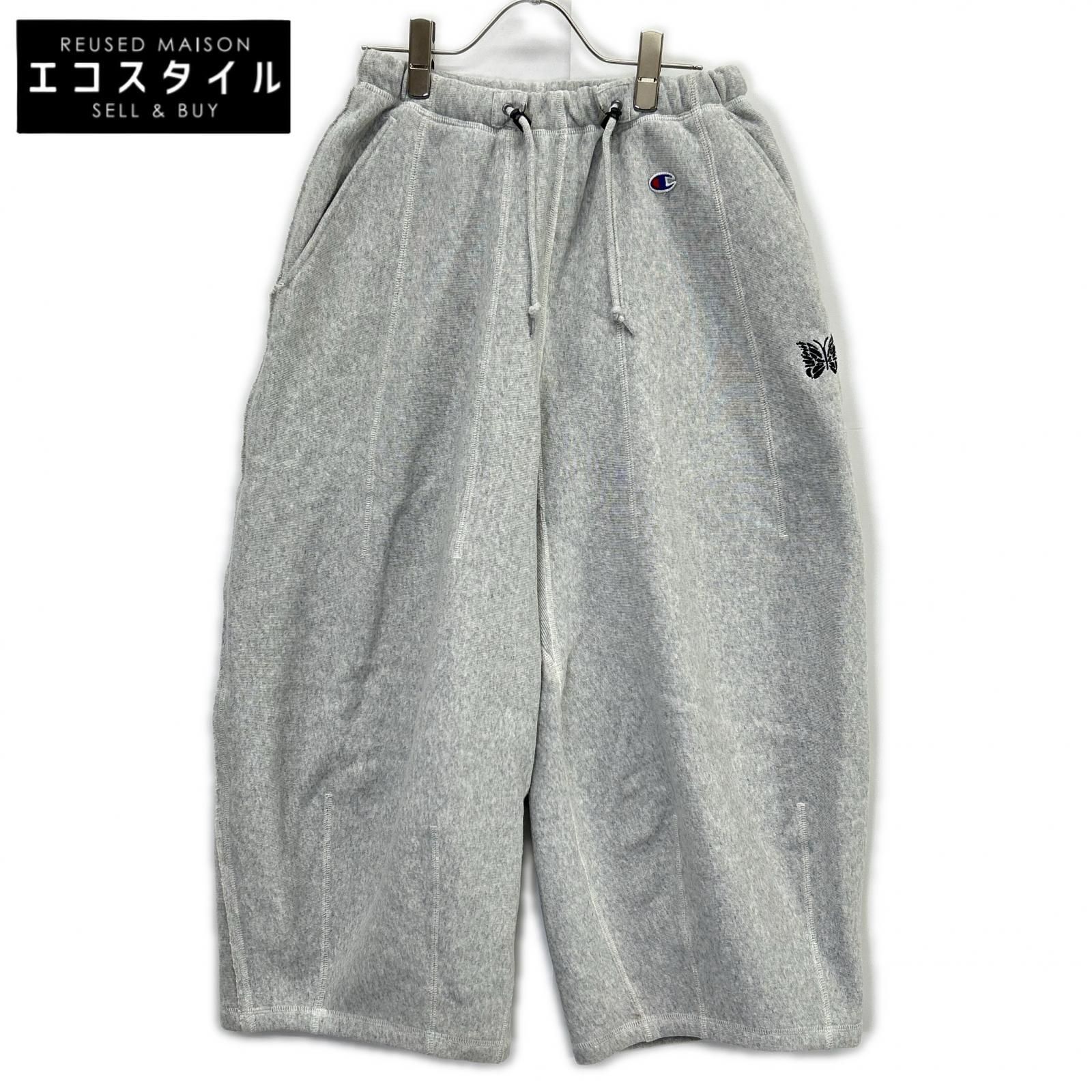 needles　ニードルズ　【×Champion×BEAMS BOY】CWSS202 グレー ヒザデルパンツ　S