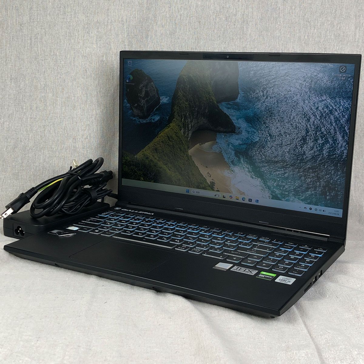 ◆ジャンク品◆ゲーミングPC GALLERIA ガレリア GCL1650TGF【i5-10300H・GTX1650Ti・16GB・SSD512GB】★キー不良 他 /gb-junk-261025(039755)