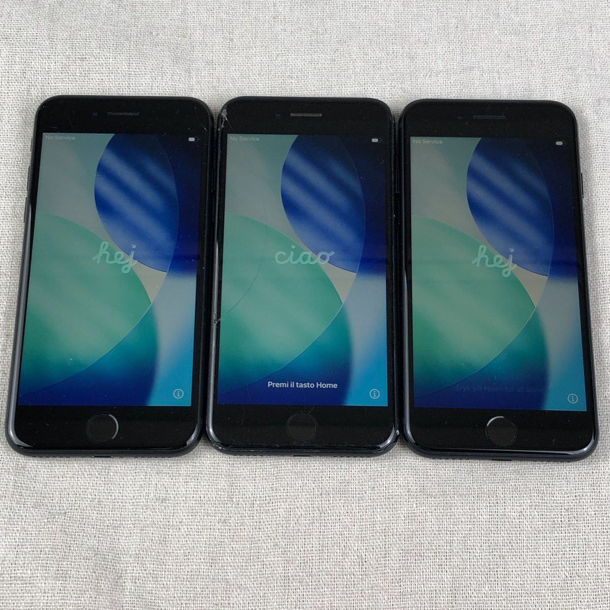 ◇ジャンク品◇【3点セット・SIMロック解除済】Apple iPhone SE (第3