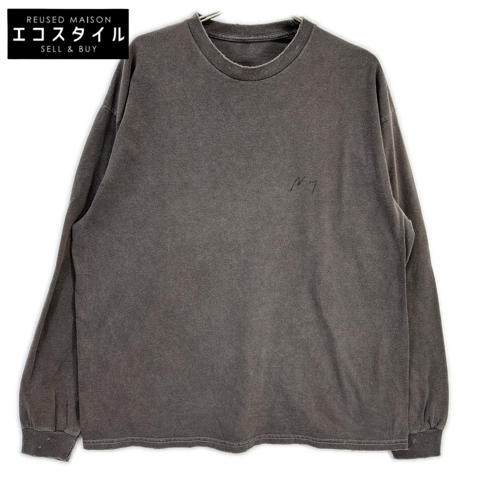 ANCELLM　アンセルム　ブラウン ANC-CT137-B EMBROIDERY DYED LS T-SHIRT　1 12,784円