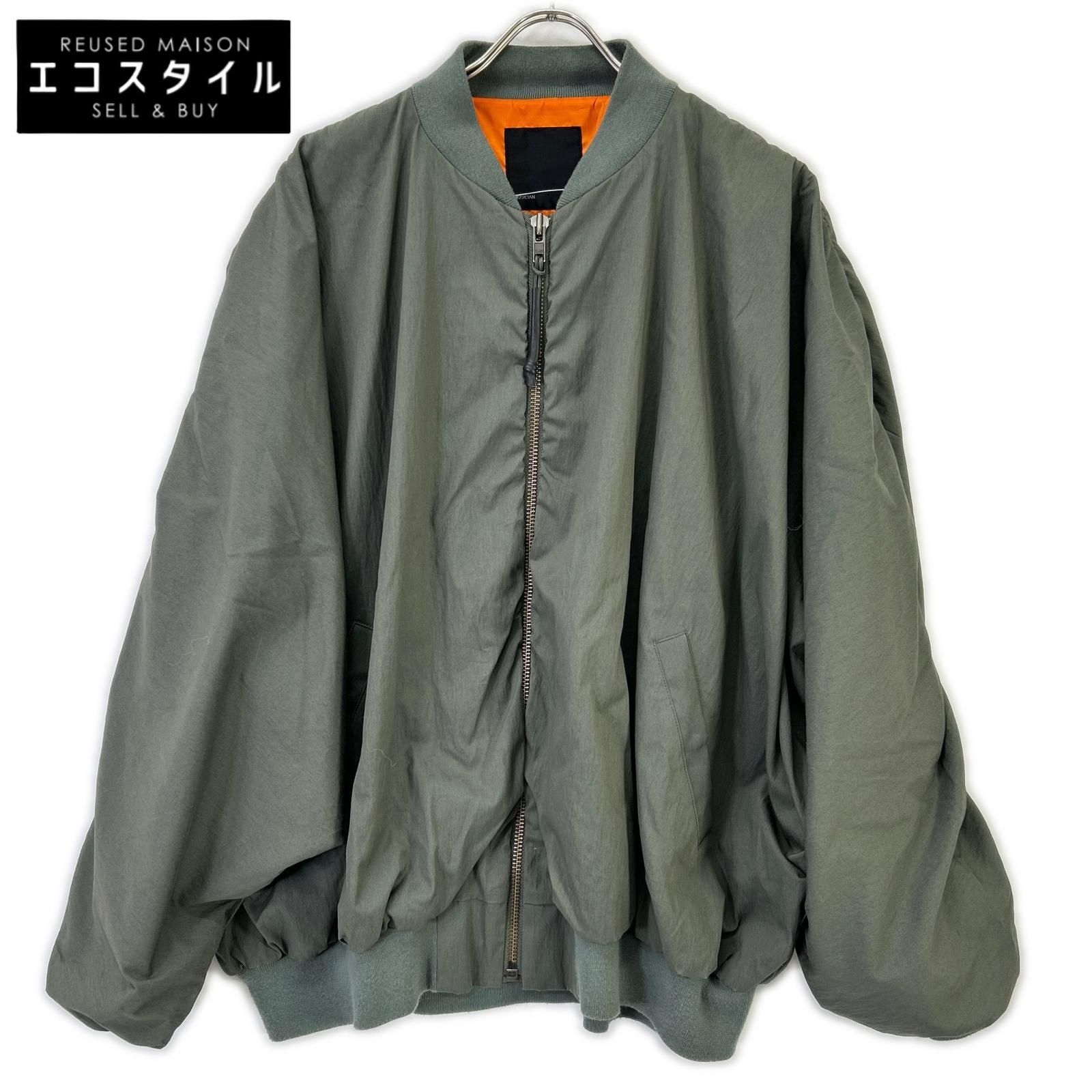 lad musician MA-1 カーキ 2025】 LAD MUSICIAN ラッドミュージシャン 2123-356 カーキ NY OXFORD