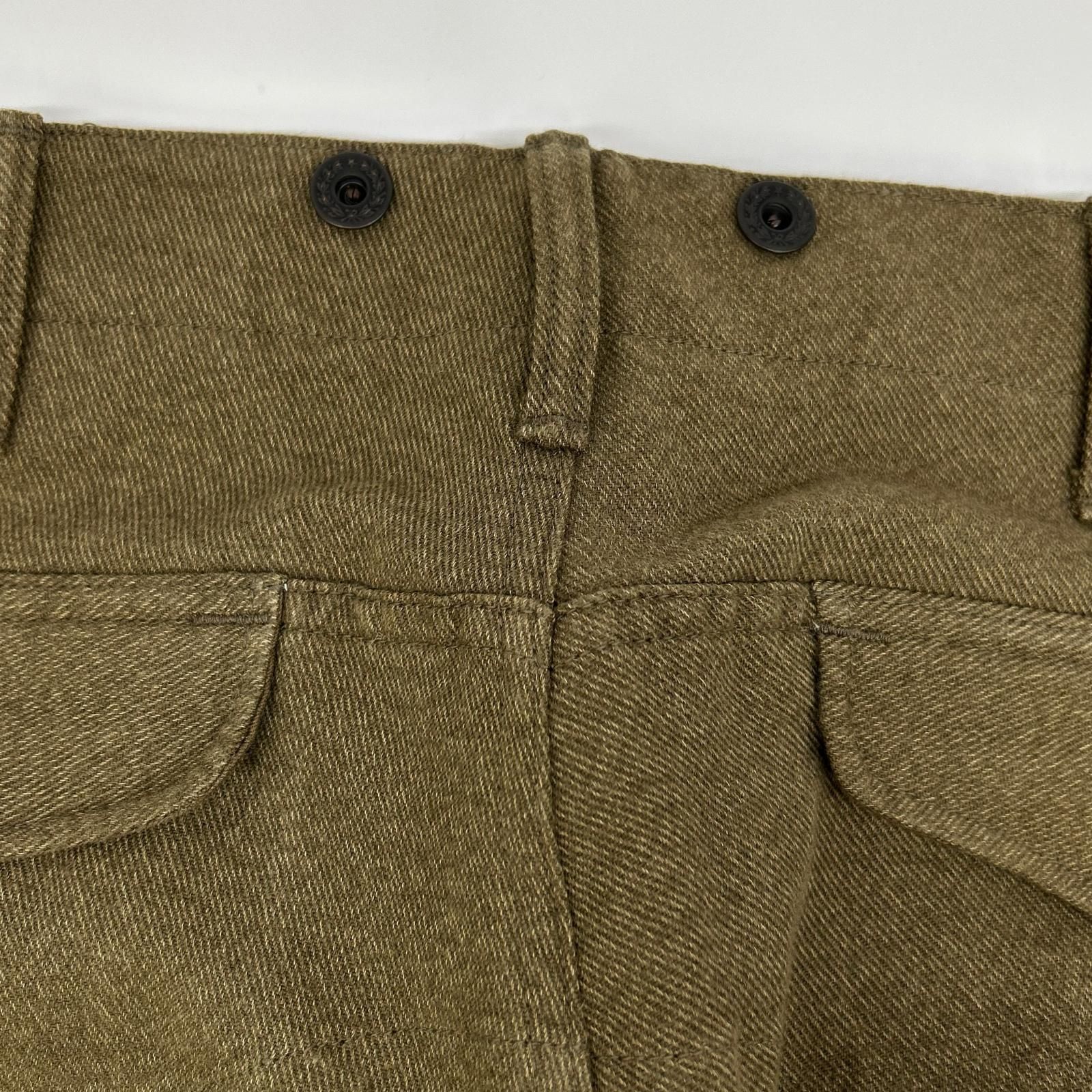 RRL ダブルアールエル カーキ Hudson Twill Cargo Trousers/コットン 