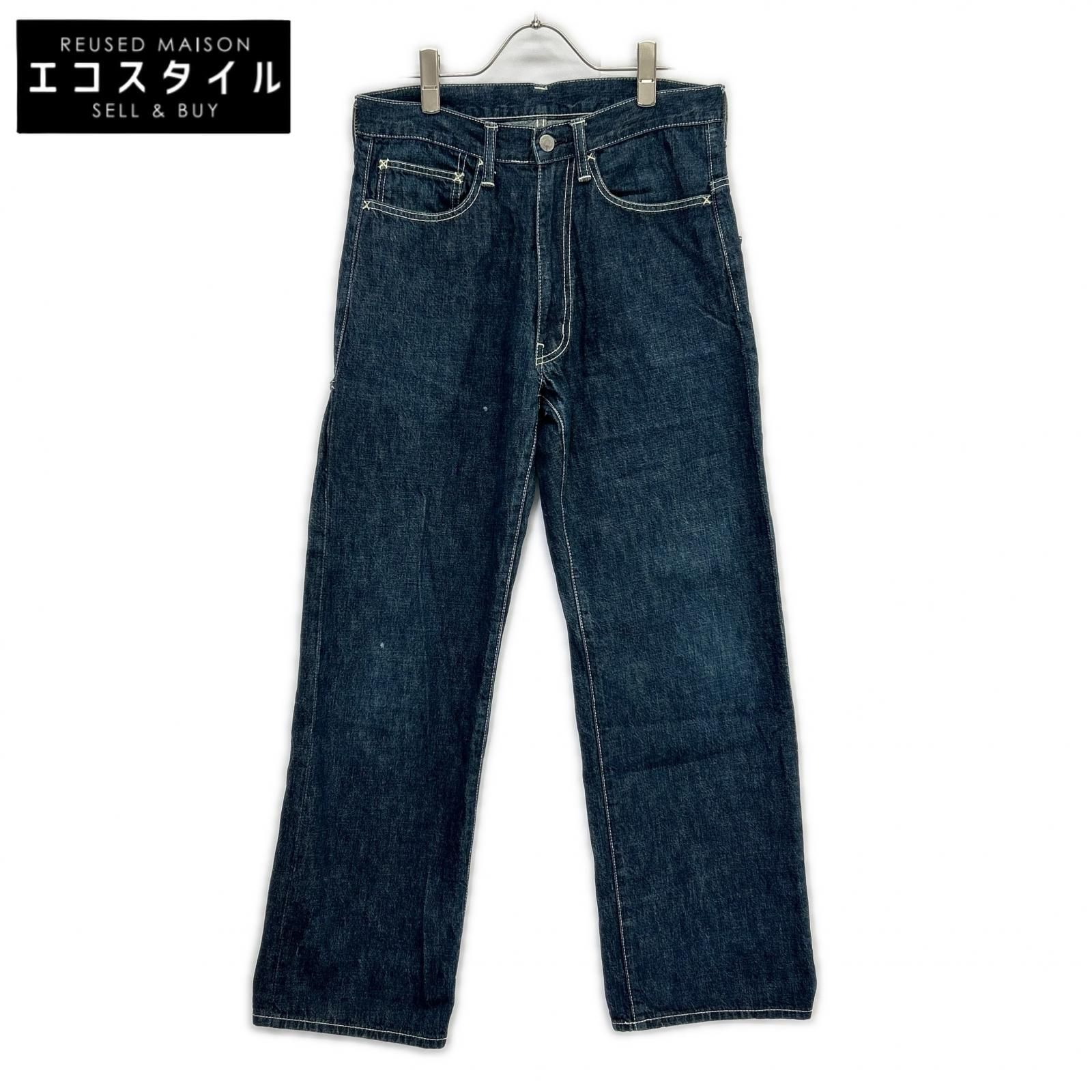 Y's　ワイズ　YV-P21-019 インディゴ ライトオンスデザインパンツ　1