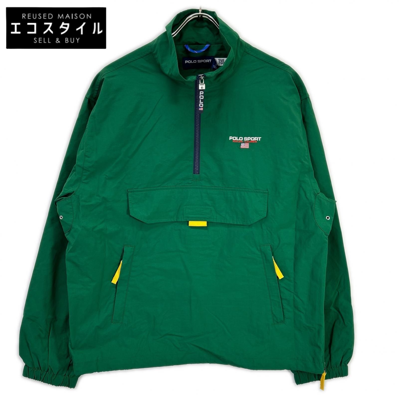 PoloSportRalphLauren　ポロスポーツラルフローレン　ウォーターリペラント プルオーバー アノラックジャケット　S