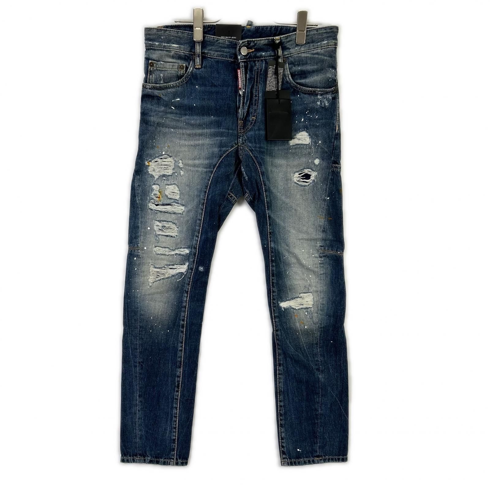 DSQUARED2 ディースクエアード 16年製 S74LA0896 TIDY BIKER JEAN 44 