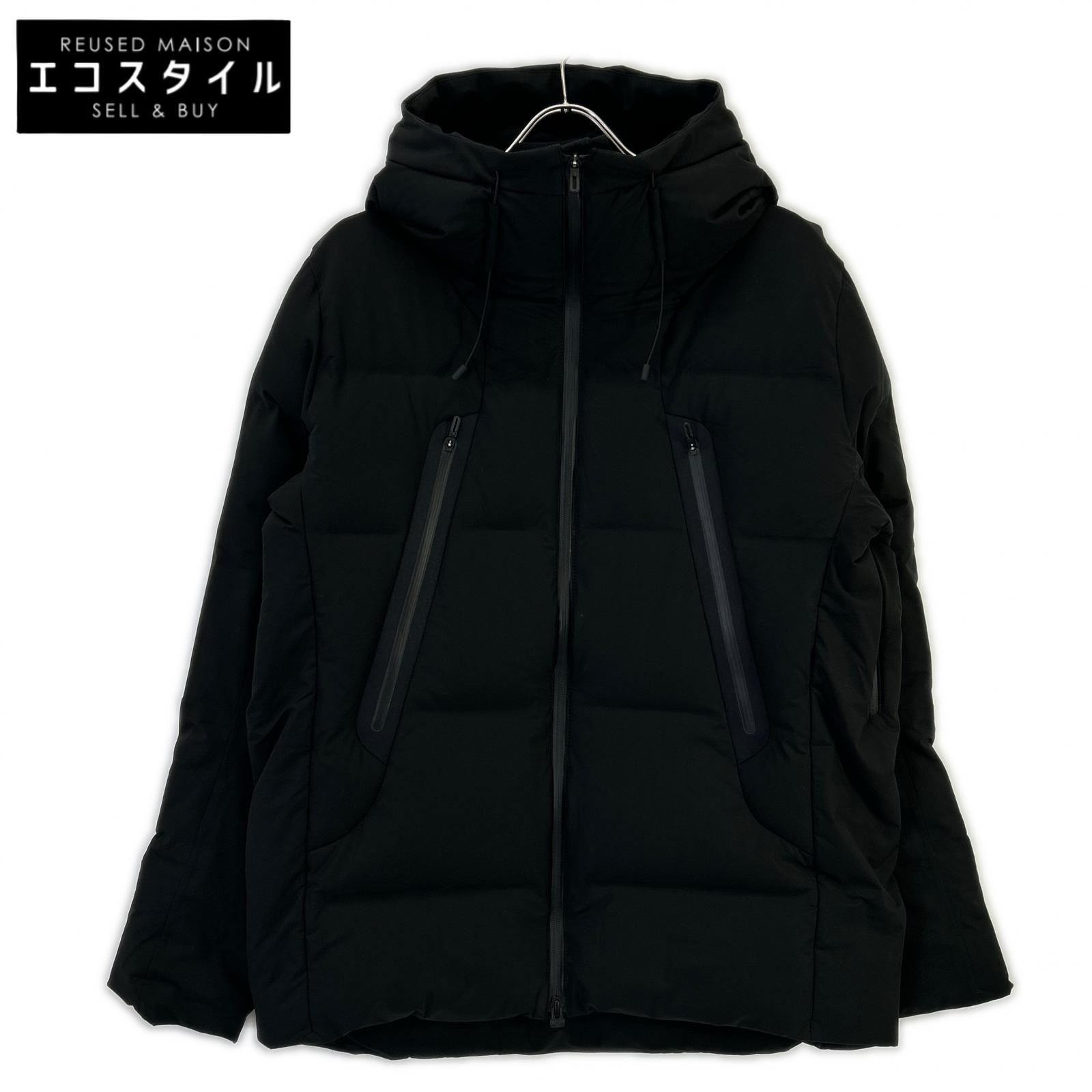 DESCENTE　デサント　ブラック DU5FDJM1M 水沢ダウン マウンテニア ダウンジャケット　L
