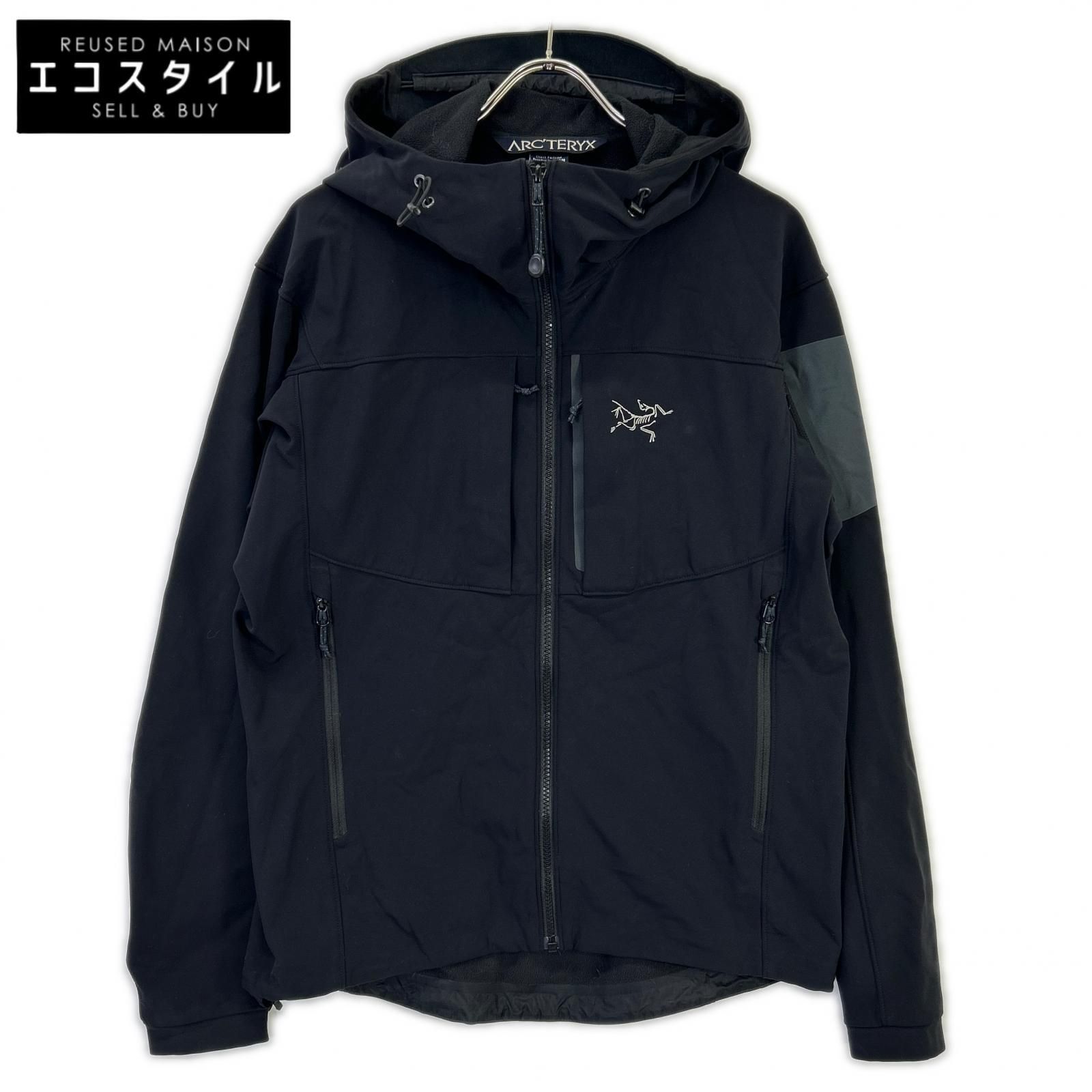 ARC'TERYX　アークテリクス　ブラック GAMMA MX HOODY フーディー ジャケット　M