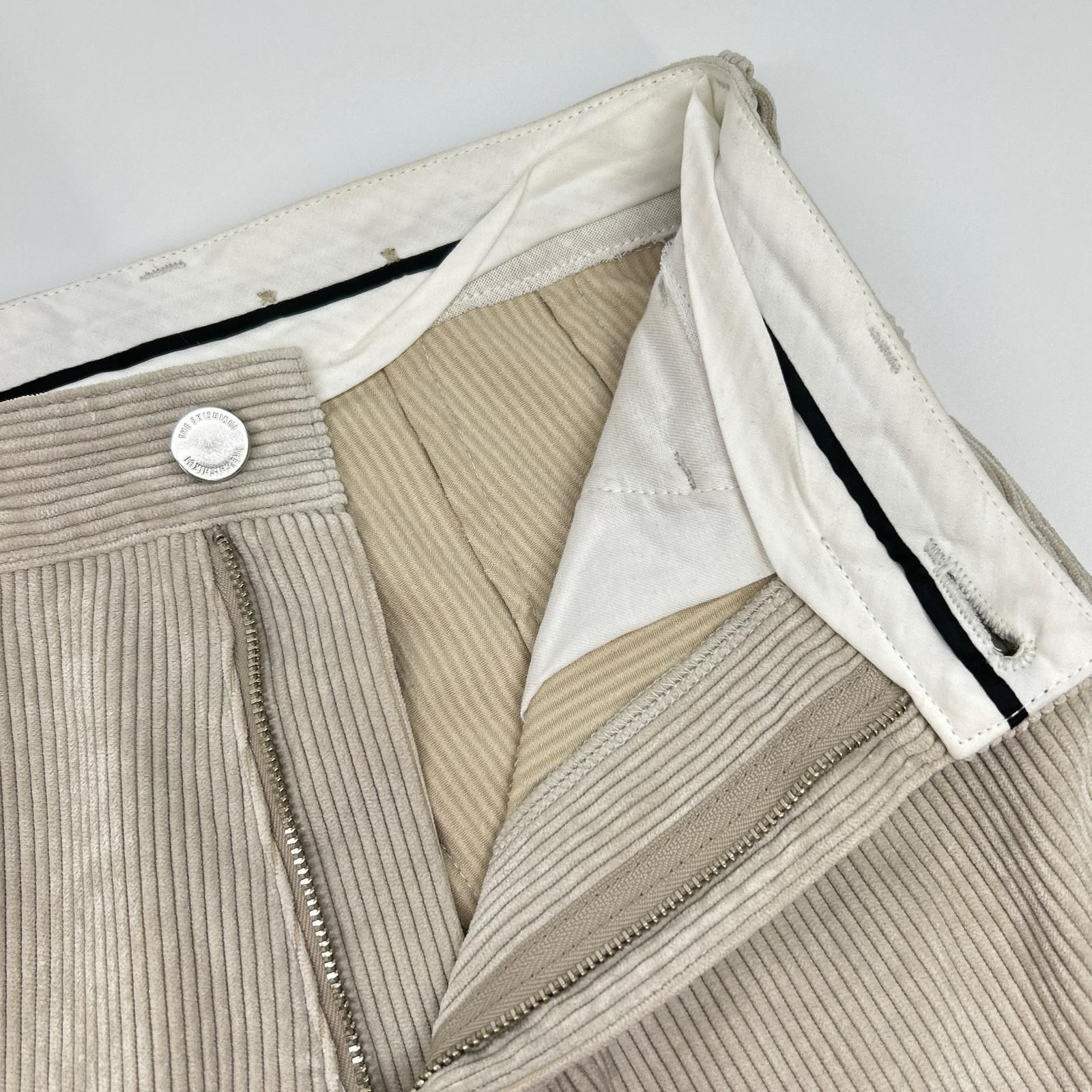 THE SHISHIKUI シシクイ CORDUROY CREAM Painter C パンツ 30 - メルカリ