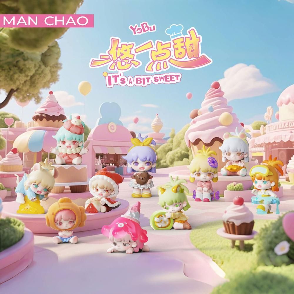 『YOUBU ちょっとあまいシリーズ』MAN CHAO トレーディングフィギュア【BOX】