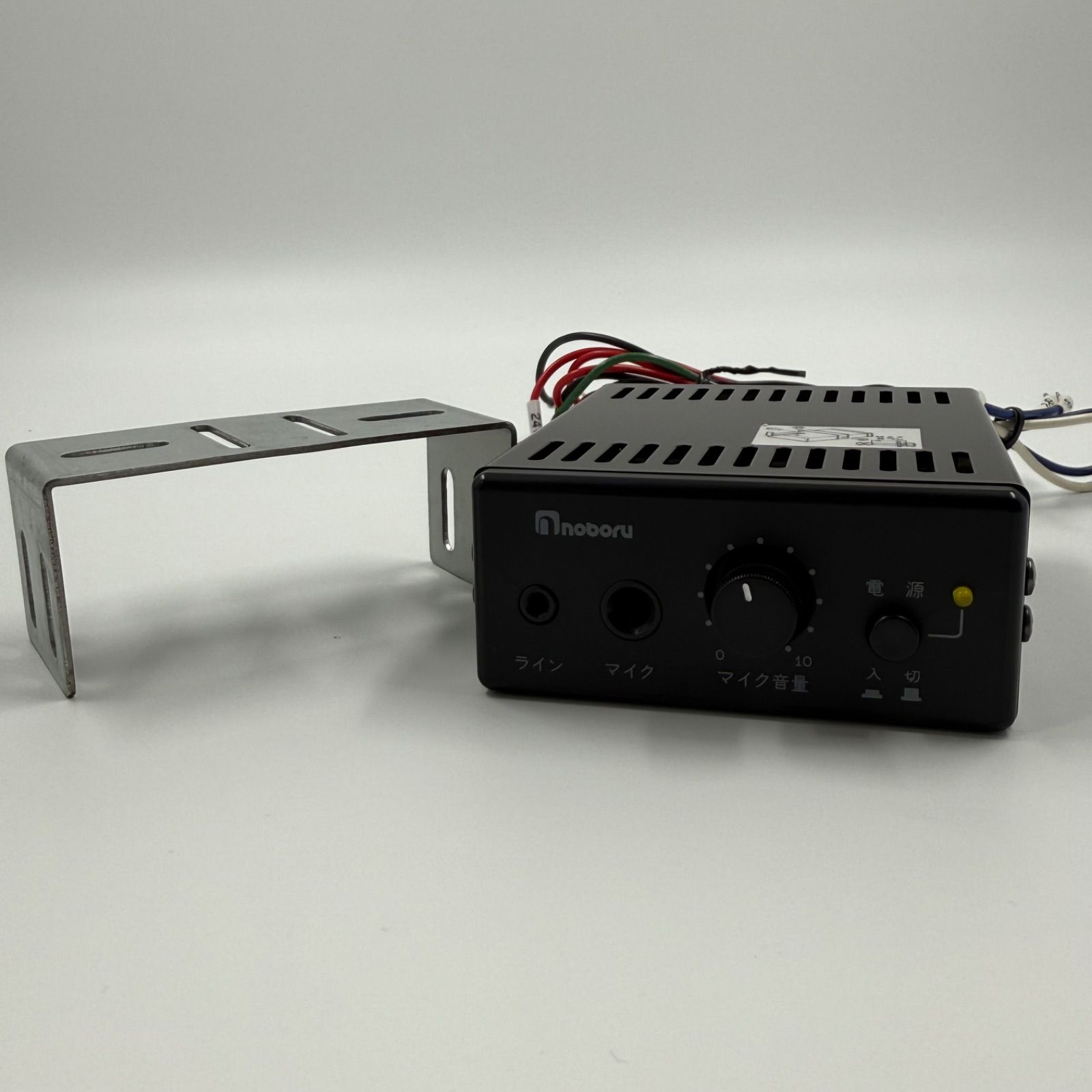 ノボル電機 マイク放送用アンプ YA-424B ダイナミックマイクロホン