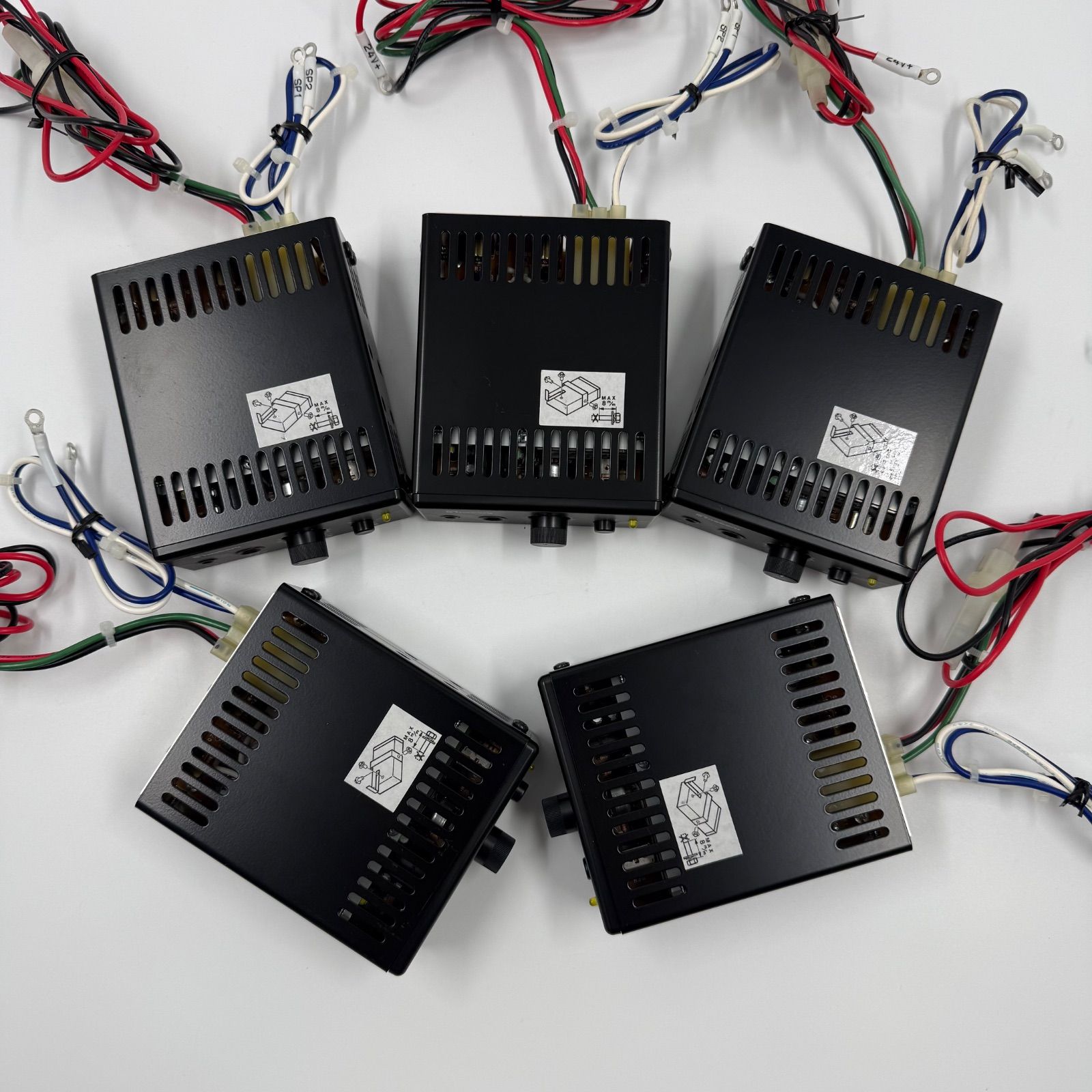 ノボル電機 マイク放送用アンプ YA-424B ダイナミックマイクロホン