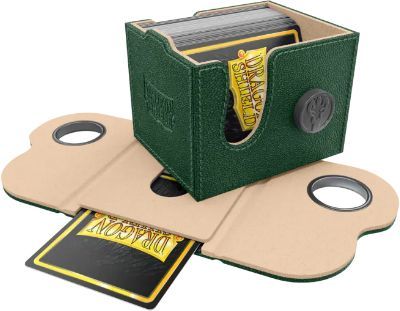 『ドラゴンシールド』AT-40817 Dragon Box 100+ - Green & Sand