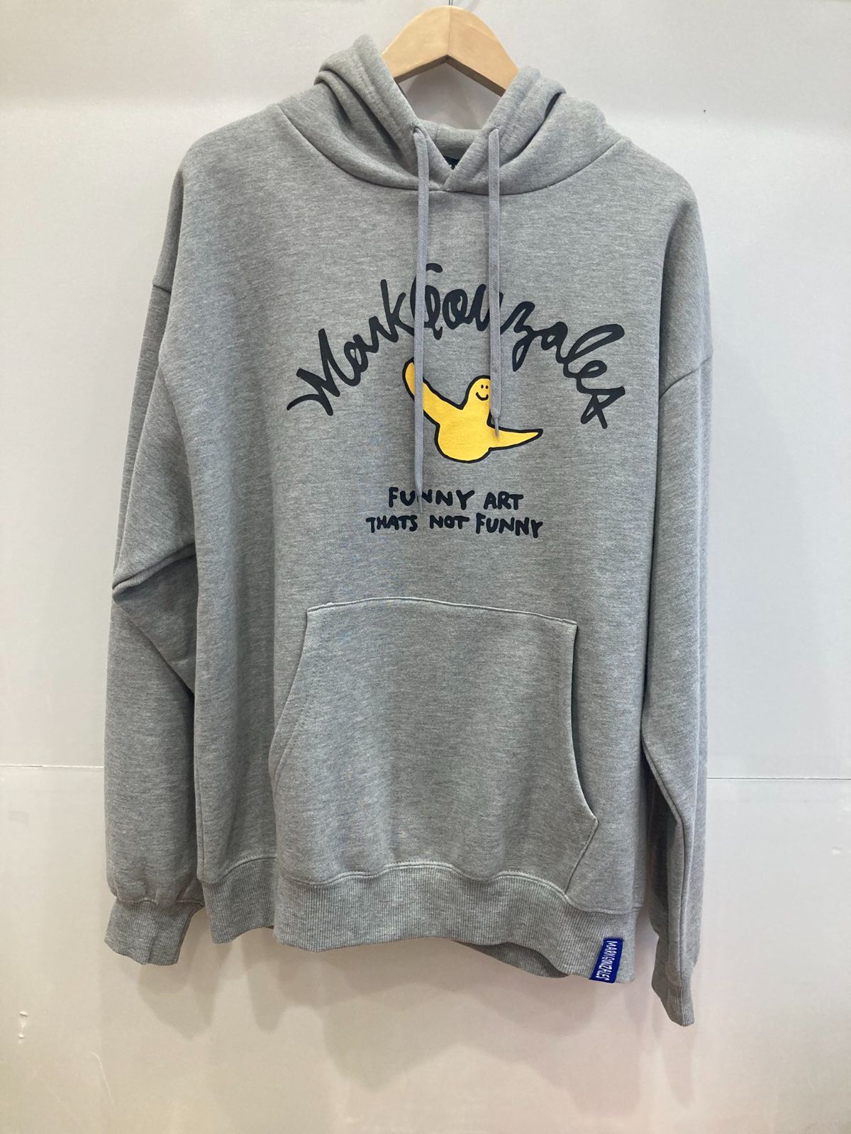 未使用 MARK GONZALES マークゴンザレス パーカー Mサイズ グレー 裏