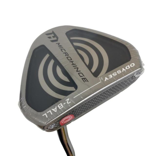 【中古】 オデッセイ MICROHINGE V-LINE 2-BALL 34インチ パター PT スチール (フレックスその他) メンズ 男性用 右利き 右用 Aランク ゴルフクラブ