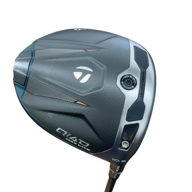 【中古】 テーラーメイド Qi4D MAX LITE 10.5° ドライバー DR REAX MR40(Qi4D DR) (フレックスSR) メンズ 男性用 右利き 右用 Bランク ゴルフクラブ